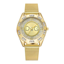 Load image into Gallery viewer, luxury watches women DQG  Crystal Silver