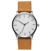 Load image into Gallery viewer, RMM 2018 New Fashion Casual Business Man Watches Luxury Leather strap Simple round dial Quartz Wristwatch 1036