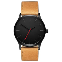Load image into Gallery viewer, RMM 2018 New Fashion Casual Business Man Watches Luxury Leather strap Simple round dial Quartz Wristwatch 1036